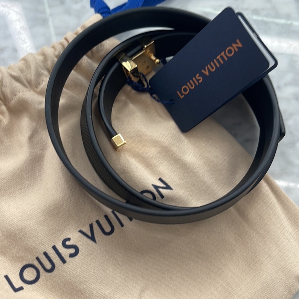 Louis Vuitton black belt 20mm - Picture 3 of 5